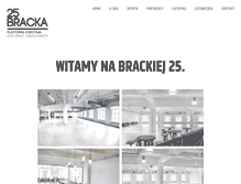 Tablet Screenshot of bracka25.com